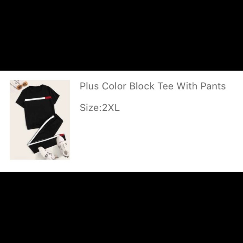 Color Block 2 Piece Set - Picture 6 of 6